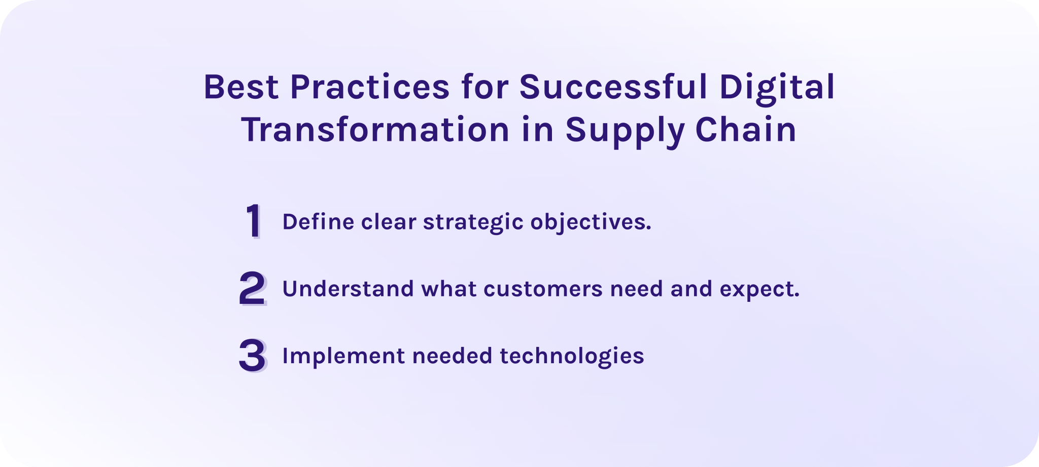 Supply Chain Digital Transformation: Everything You Need to Know